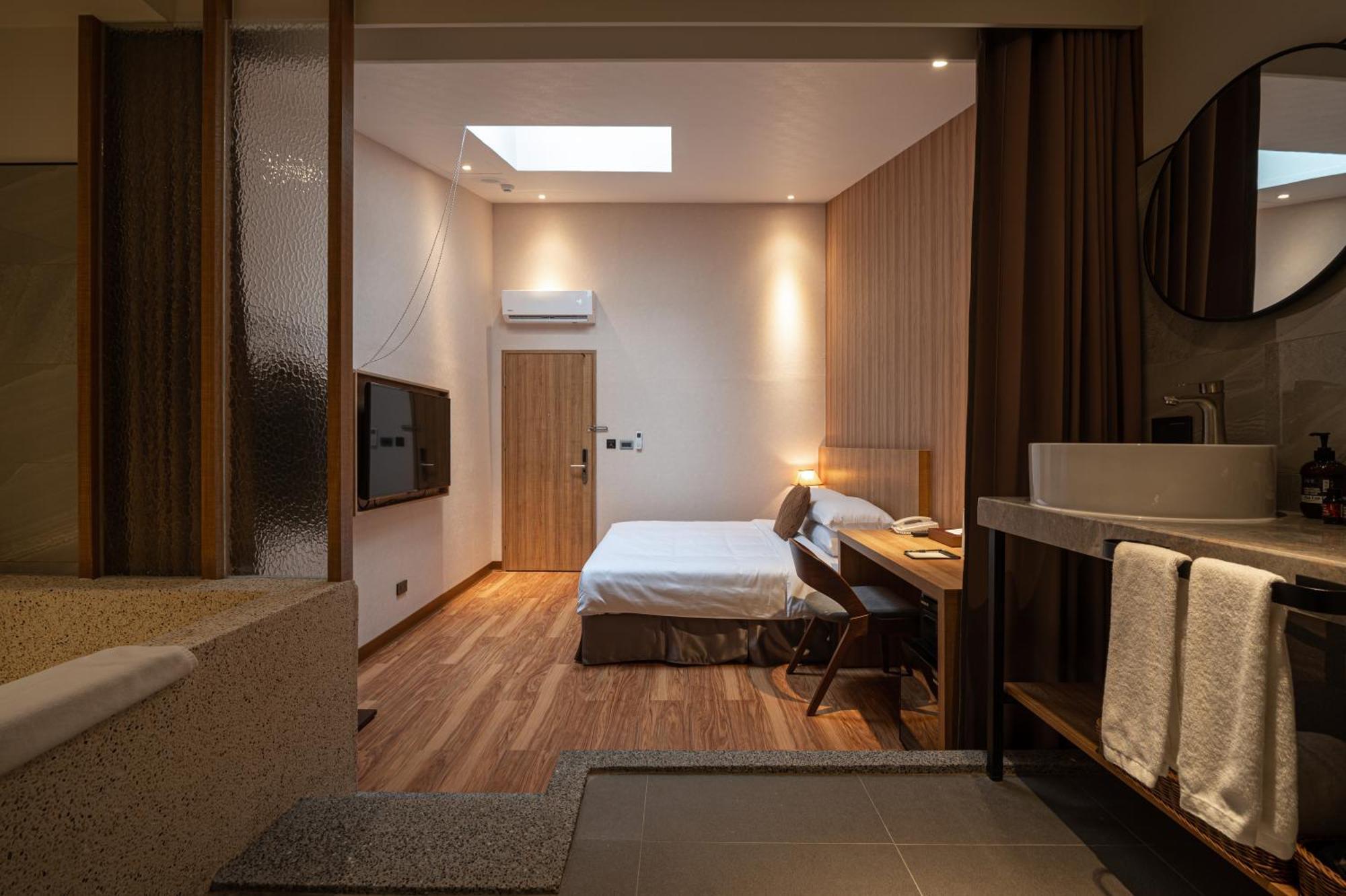 Yunoyado Onsen Hot Spring Hotel Deyang Jiaoxi Exterior foto