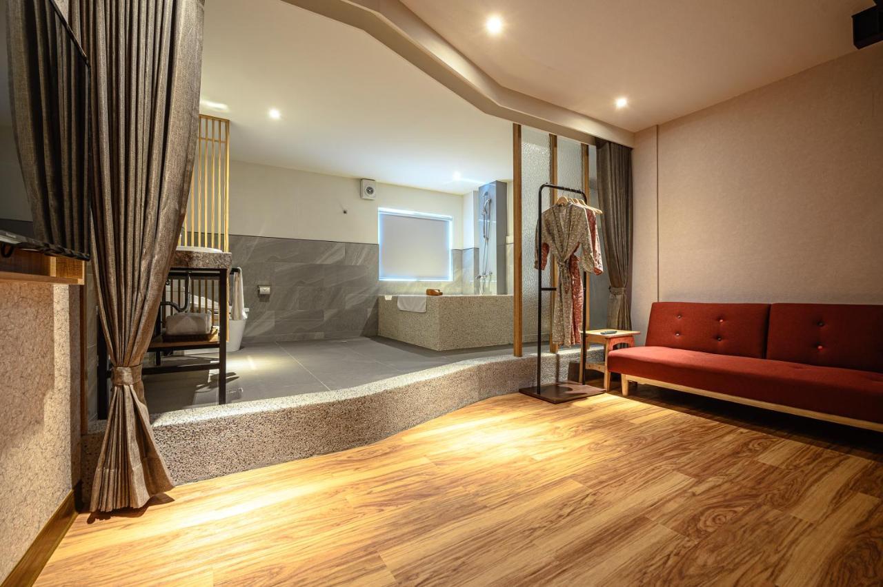 Yunoyado Onsen Hot Spring Hotel Deyang Jiaoxi Exterior foto