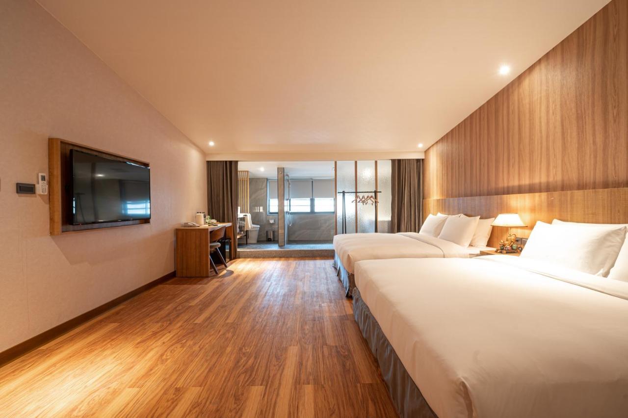 Yunoyado Onsen Hot Spring Hotel Deyang Jiaoxi Exterior foto